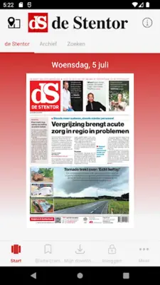 De Stentor - Digitale krant android App screenshot 9